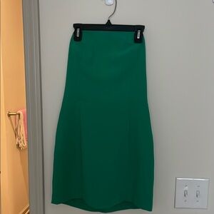 Amanda Uprichard Green Midi A-line Dress